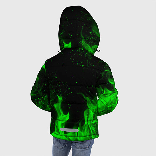 Зимняя куртка для мальчика АРИЯ / 3D-Черный – фото 4