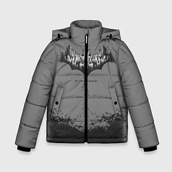 Куртка зимняя для мальчика Bbatman 80th anniversary, цвет: 3D-светло-серый