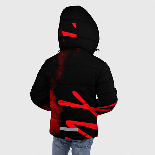 Зимняя куртка для мальчика Stray Kids / 3D-Черный – фото 4