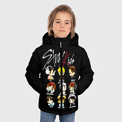 Куртка зимняя для мальчика Stray Kids, цвет: 3D-красный — фото 2