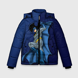 Куртка зимняя для мальчика Batman, Justice League, цвет: 3D-светло-серый