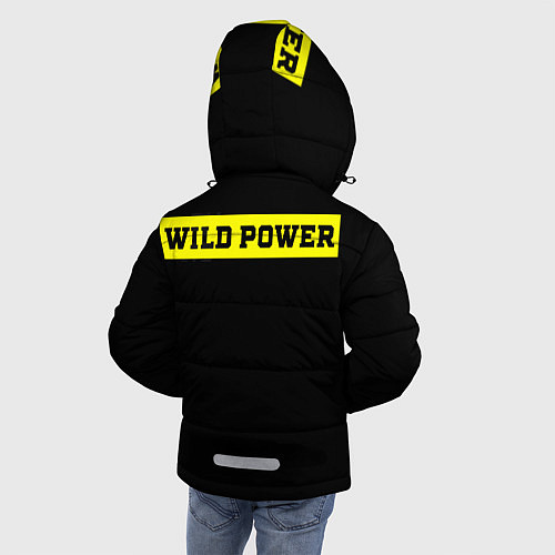 Зимняя куртка для мальчика RUSSIAN BEAR - WILD POWER / 3D-Черный – фото 4