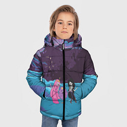 Куртка зимняя для мальчика Princesses, цвет: 3D-красный — фото 2