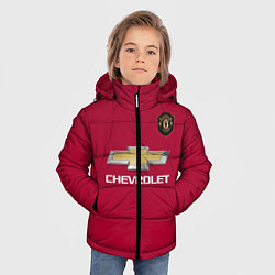 Куртка зимняя для мальчика Lingard Manchester United, цвет: 3D-черный — фото 2