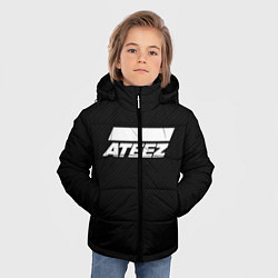 Куртка зимняя для мальчика ATEEZ, цвет: 3D-черный — фото 2