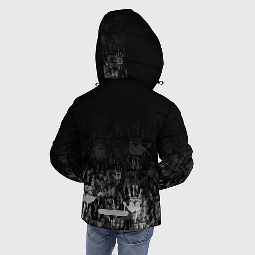Зимняя куртка для мальчика AHS / 3D-Черный – фото 4
