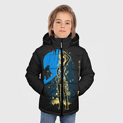 Куртка зимняя для мальчика Fairy Tail, цвет: 3D-черный — фото 2