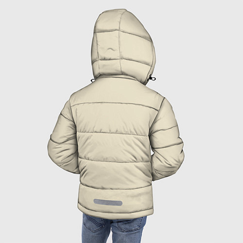 Зимняя куртка для мальчика Princess Mononoke / 3D-Черный – фото 4