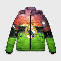 Куртка зимняя для мальчика FC Real Madrid, цвет: 3D-светло-серый
