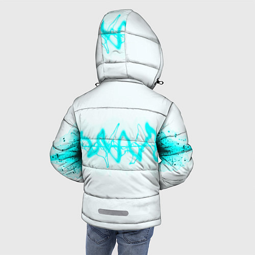 Зимняя куртка для мальчика BRAWL STARS LEON / 3D-Черный – фото 4