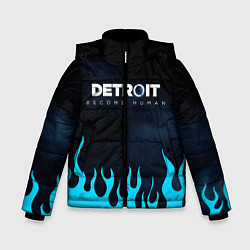 Куртка зимняя для мальчика DETROIT: BECOME HUMAN, цвет: 3D-черный