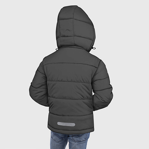 Зимняя куртка для мальчика Totoro / 3D-Черный – фото 4