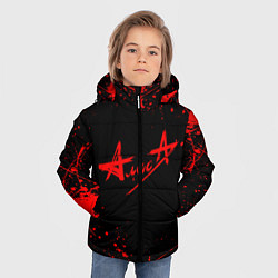 Куртка зимняя для мальчика АлисА, цвет: 3D-светло-серый — фото 2