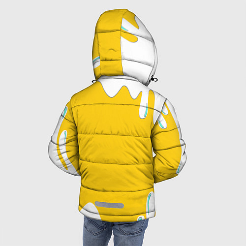 Зимняя куртка для мальчика BRAWL STARS SALLY LEON / 3D-Черный – фото 4