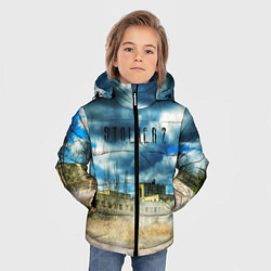Куртка зимняя для мальчика STALKER 2Чернобыль, цвет: 3D-красный — фото 2