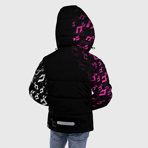 Зимняя куртка для мальчика JOJOS BIZARRE ADVENTURE / 3D-Черный – фото 4