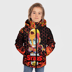 Куртка зимняя для мальчика BRAWL STARS MAX, цвет: 3D-светло-серый — фото 2