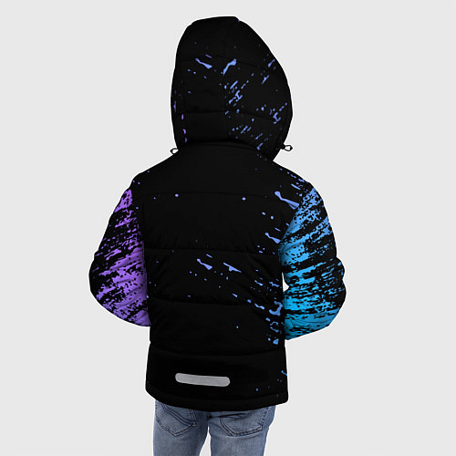 Зимняя куртка для мальчика BRAWL STARS BIBI / 3D-Черный – фото 4