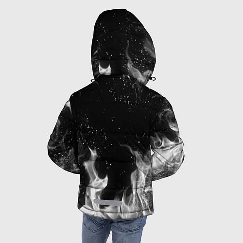 Зимняя куртка для мальчика My Chemical Romance / 3D-Черный – фото 4