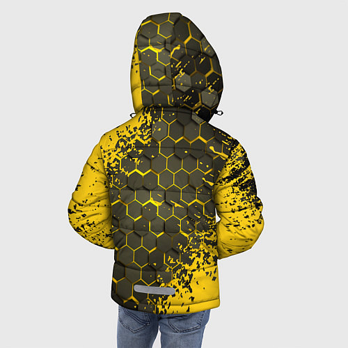 Зимняя куртка для мальчика BRAWL STARS SALLY LEON / 3D-Черный – фото 4