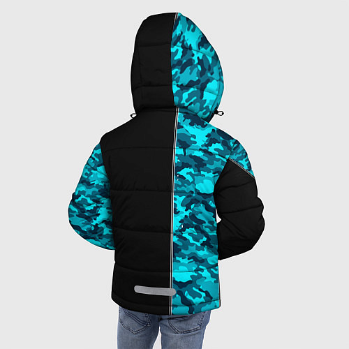 Зимняя куртка для мальчика Counter Strike / 3D-Черный – фото 4