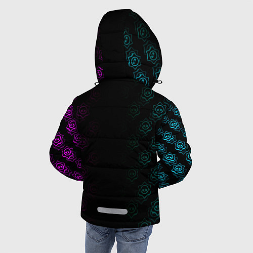 Зимняя куртка для мальчика BRAWL STARS BIBI / 3D-Черный – фото 4