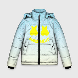 Куртка зимняя для мальчика МАРШМЕЛЛОУ, цвет: 3D-черный