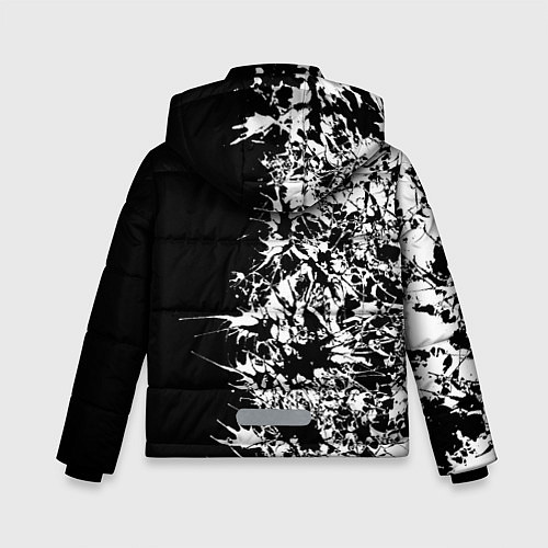 Зимняя куртка для мальчика Monokuma / 3D-Светло-серый – фото 2