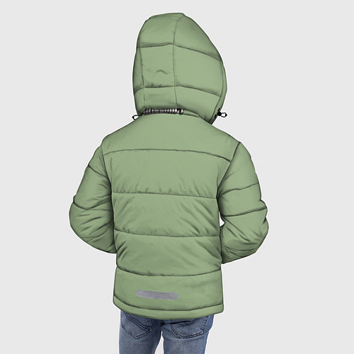 Зимняя куртка для мальчика Майнкрафт / 3D-Черный – фото 4