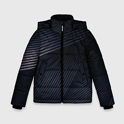 Куртка зимняя для мальчика Минимализм, цвет: 3D-светло-серый
