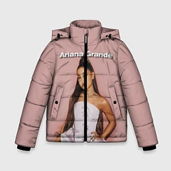 Куртка зимняя для мальчика Ariana Grande Ариана Гранде, цвет: 3D-черный