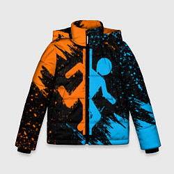 Куртка зимняя для мальчика PORTAL, цвет: 3D-светло-серый