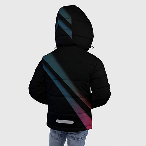 Зимняя куртка для мальчика Brawl Stars - Jessie / 3D-Черный – фото 4