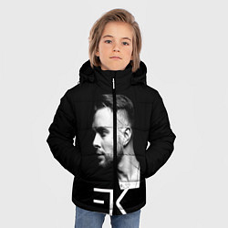 Куртка зимняя для мальчика Егор Крид, цвет: 3D-черный — фото 2
