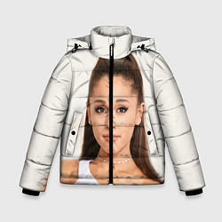 Куртка зимняя для мальчика Ariana Grande Ариана Гранде, цвет: 3D-красный