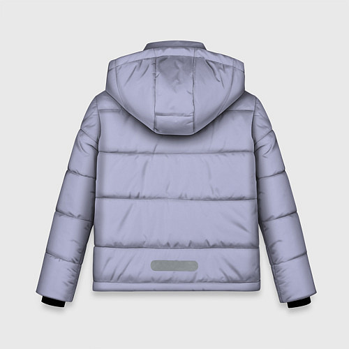 Зимняя куртка для мальчика Ariana Grande Ариана Гранде / 3D-Светло-серый – фото 2