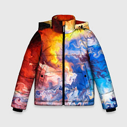 Зимняя куртка для мальчика Краски