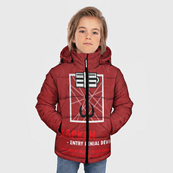 Куртка зимняя для мальчика Kapkan R6s, цвет: 3D-красный — фото 2