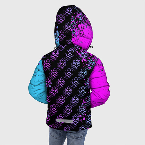 Зимняя куртка для мальчика BRAWL STARS NITA / 3D-Черный – фото 4