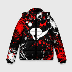 Куртка зимняя для мальчика MONOKUMA, цвет: 3D-черный