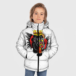 Куртка зимняя для мальчика Конор МакГрегор, цвет: 3D-красный — фото 2