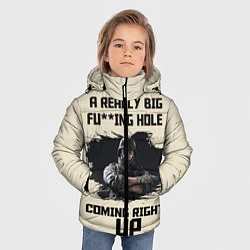 Куртка зимняя для мальчика Rainbow Six Siege, цвет: 3D-светло-серый — фото 2