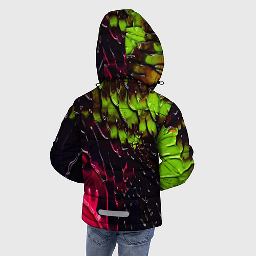 Зимняя куртка для мальчика Brawl stars / 3D-Черный – фото 4