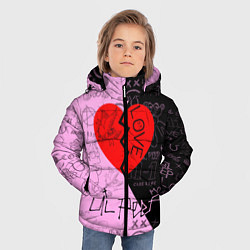 Куртка зимняя для мальчика LIL PEEP, цвет: 3D-светло-серый — фото 2