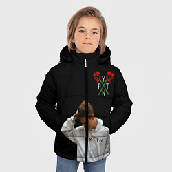 Куртка зимняя для мальчика ТИКТОКЕР - PAYTON MOORMEIE, цвет: 3D-светло-серый — фото 2