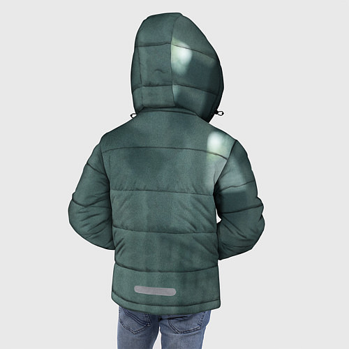 Зимняя куртка для мальчика Ведьмак Геральт / 3D-Черный – фото 4
