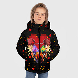 Куртка зимняя для мальчика UNDERTALE, цвет: 3D-светло-серый — фото 2