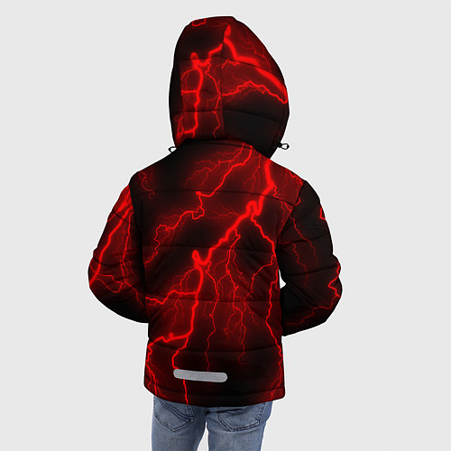 Зимняя куртка для мальчика Brawl Stars CROW / 3D-Черный – фото 4