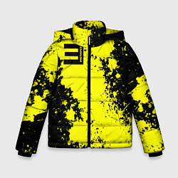 Куртка зимняя для мальчика Eminem, цвет: 3D-черный