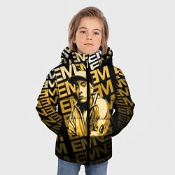 Куртка зимняя для мальчика Eminem, цвет: 3D-светло-серый — фото 2